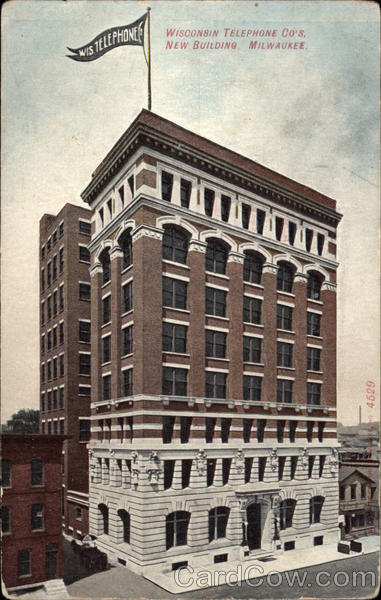 Wisconsin Telephone Co's. New Building Milwaukee