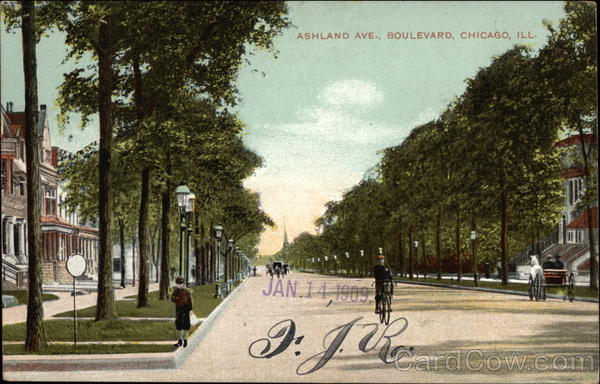 Ashland Ave. Boulevard Chicago Illinois