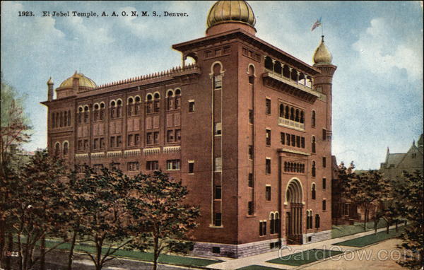 El Jebel Temple, AAONMS Denver Colorado