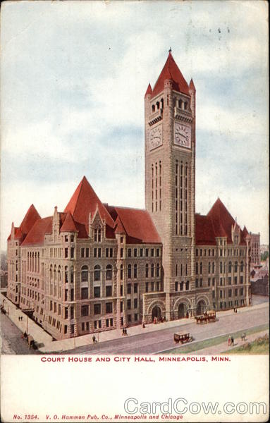 Court House and City Hall Minneapolis Minnesota