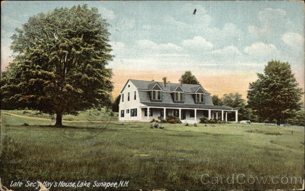 Late Secy. Hay's House, Lake Sunapee New Hampshire