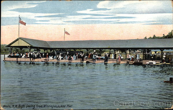 Sight Seeing from Winnepesaukee Pier Weirs Beach New Hampshire