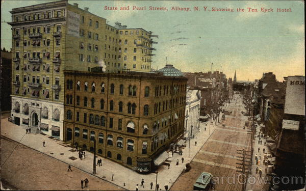 State and Pearl Streets Albany New York