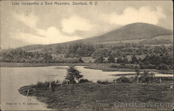 Lake Utsayantha & Bald Mountain Stamford New York
