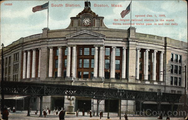 South Railway Station Boston Massachusetts