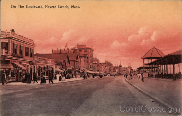 On the Boulevard Revere Beach Massachusetts
