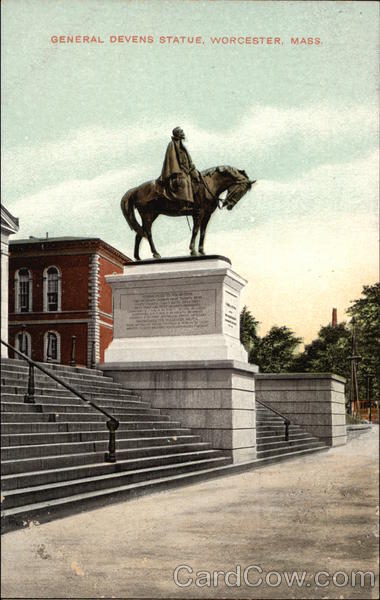 General Devens Statue Worcester Massachusetts