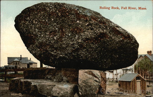 View of Rolling Rock Fall River Massachusetts