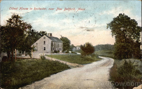 Oldest House in Rochester, near New Bedford Massachusetts