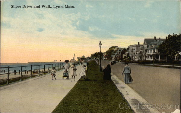 Shore Drive and Walk Lynn Massachusetts