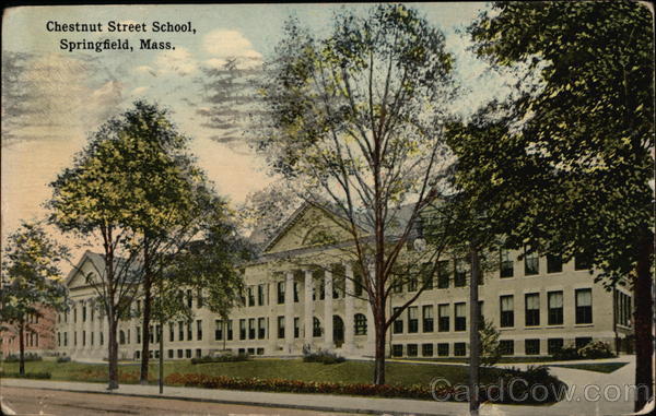 Chestnut Street School Springfield Massachusetts