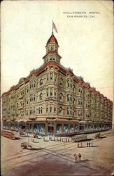 Hollenbeck Hotel, Los Angeles, Cal Postcard