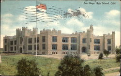 San Diego High School Postcard