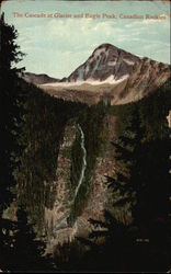 The Cascade at Glacier and Eagle Peak, Canadian Rockies Canada Misc. Canada Postcard Postcard