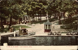 Y.M.C.A. Camp Postcard