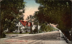 Chester Place Los Angeles, CA Postcard Postcard