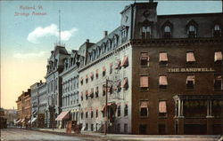 Strongs Avenue Rutland, VT Postcard Postcard