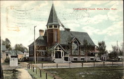 Congregational Church Walla Walla, WA Postcard Postcard