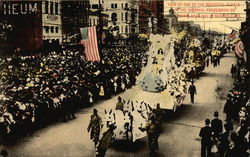 Carnival Float Postcard