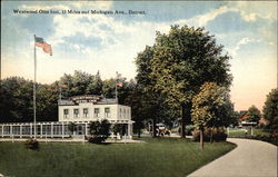 Westwood Otto Inn Detroit, MI Postcard Postcard