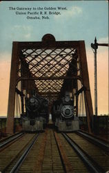 The Gateway to the Golden West Postcard