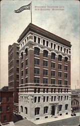 Wisconsin Telephone Co's. New Building Milwaukee, WI Postcard Postcard