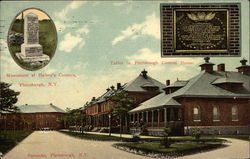 View of Barracks Postcard