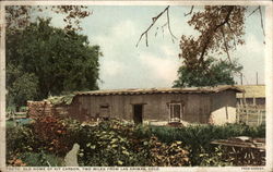 Old Home of Kit Carson Las Animas, CO Postcard Postcard
