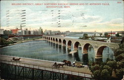 Milling District Postcard