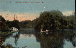 Riverview Park Lagoon Postcard