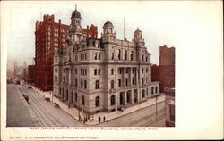 Post Office and Guaranty Loan Building Postcard