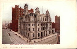 Post Office and Guaranty Loan Building Minneapolis, MN Postcard Postcard