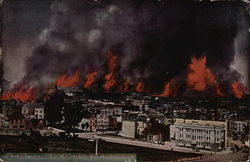 The Great Fire, April 18 to 21, 1906 Postcard