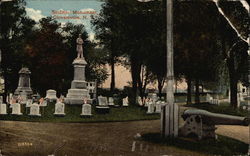 Soldiers MOnument Gloversville, NY Postcard Postcard