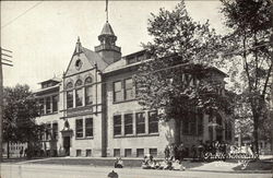 Public School No. 3 Olean, NY Postcard Postcard