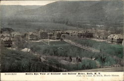 Bird's Eye view of Soldiers' and Sailors' Home Postcard