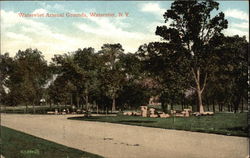 Watervliet Arsental Grounds Postcard