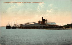 Tonawanda Iron and Steel Works Postcard