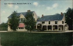 Geer Residence Hoosick Falls, NY Postcard Postcard