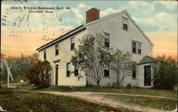 John G. Whittier Homestead Postcard