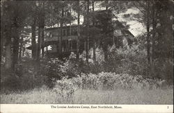 The Louise Andrews Camp East Northfield, MA Postcard Postcard