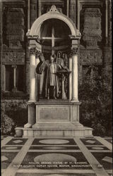 Phillips Brooks Statue Postcard