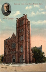 Cathedral of the Holy Cross, Boston, Mass Postcard