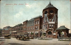 Mechanics Building Postcard