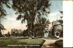 Smith College Grounds Postcard