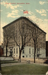 Hotel Kimball in Springfield, Massachusetts Postcard