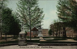 Perkins Park General View Postcard