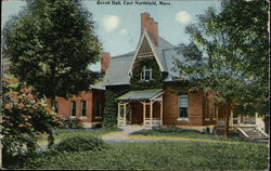 View of Revell Hall Postcard