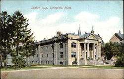 Science Building Postcard