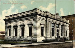 Post Office Holyoke, MA Postcard Postcard